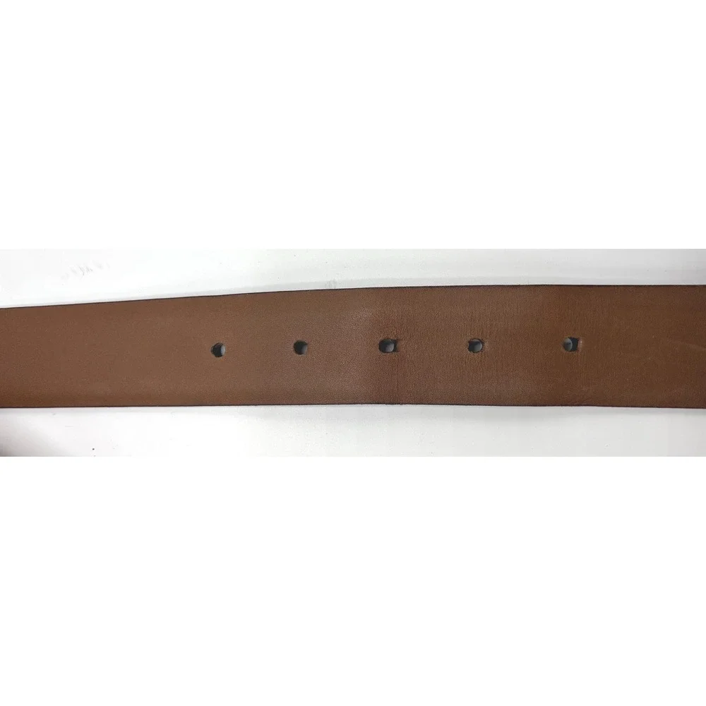 Allen Edmonds Men's Black Leather Dress Belt Size 34 Made in USA 19015